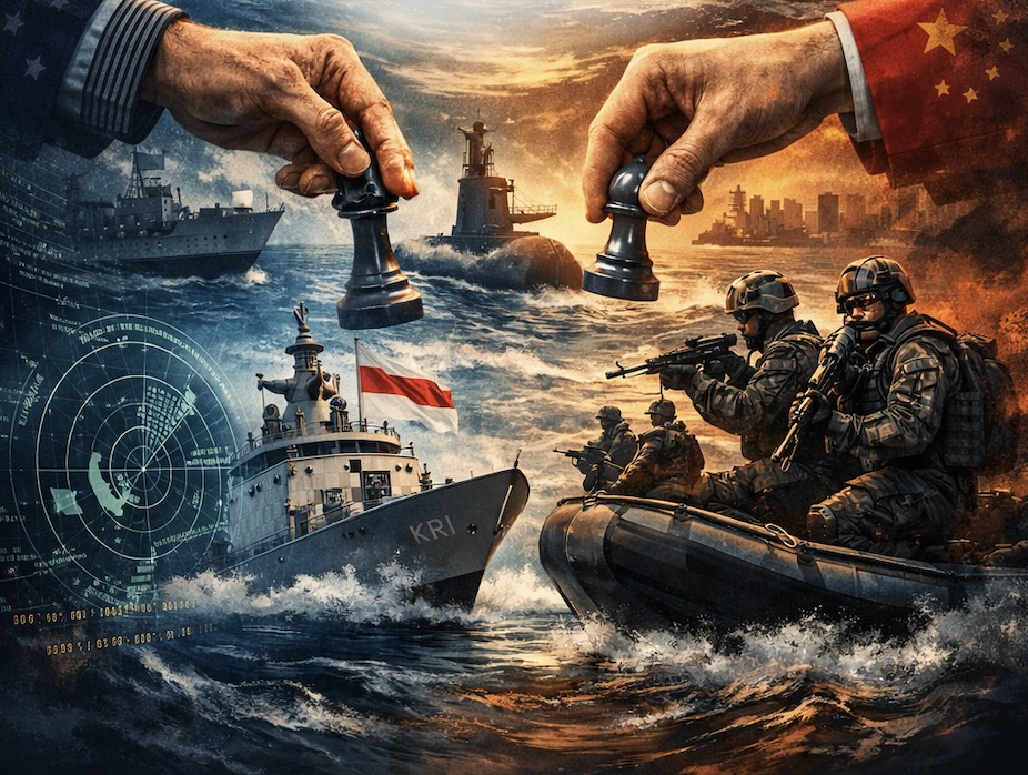 Dunia Berubah, Laut Mengeras: Pilihan Strategis Indonesia Menghadapi Rivalitas Global