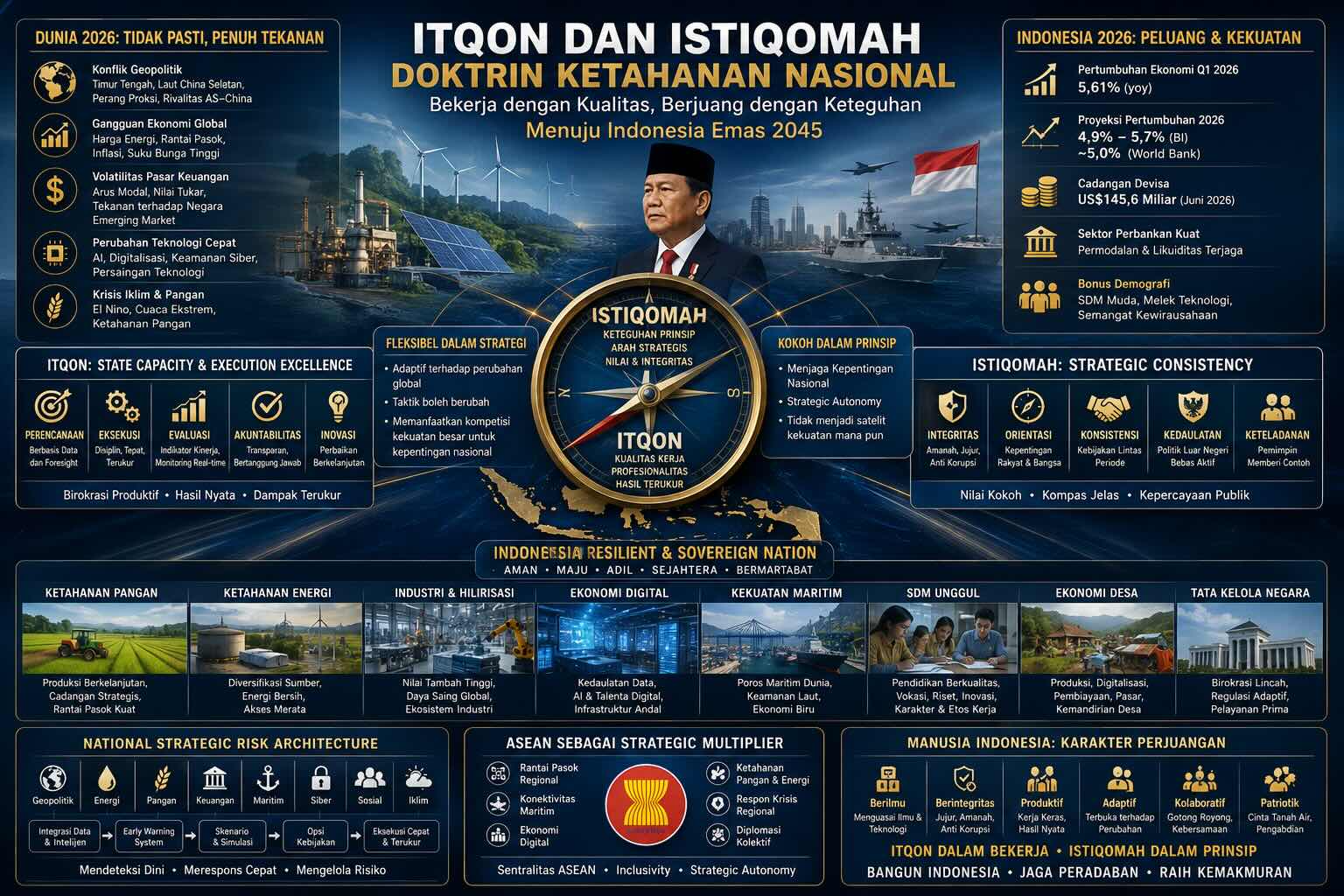 Itqon & Istiqomah Sebagai Doktrin Ketahanan Nasional
