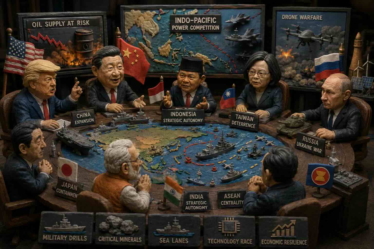 Indonesia sedang memperoleh ruang tawar strategis ditengah risiko ketergantungan yang meningkat