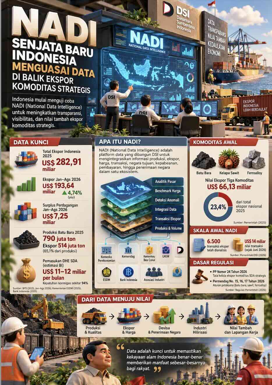 National Data Intelligence sebagai Arsitektur Intelijen Ekonomi Indonesia dalam Pertarungan Ekonomi Global
